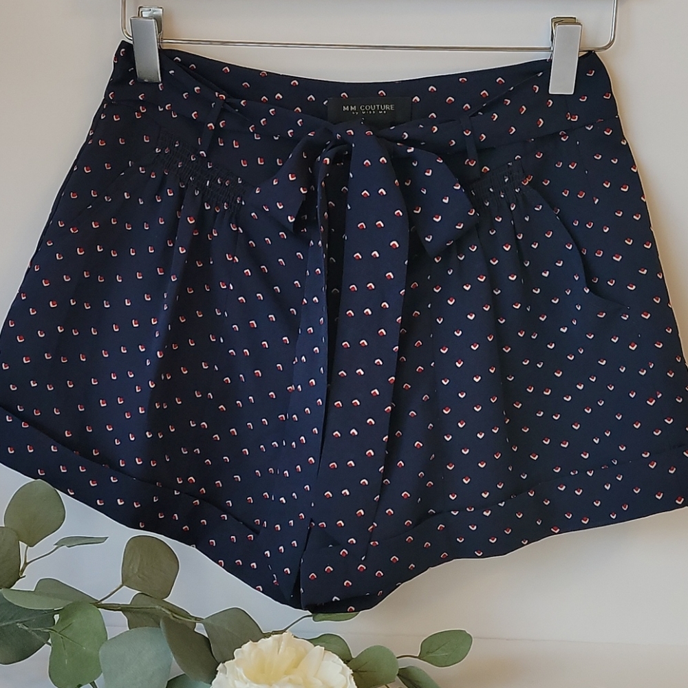 MM Couture by miss me lined women's shorts